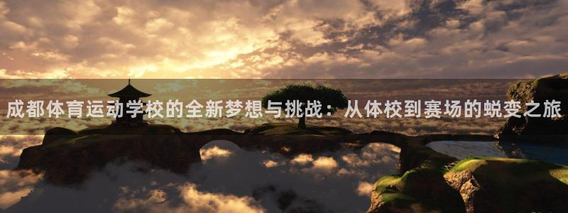 k1体育平台最新网站下载：成都体育运动学校的全新梦想与挑战：从体校到赛场的蜕变之旅