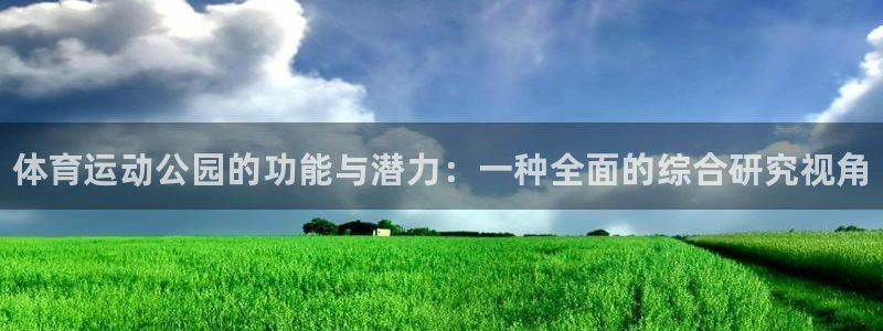 k1体育 十年品牌：体育运动公园的功能与潜力：一种全面的综合研究视角
