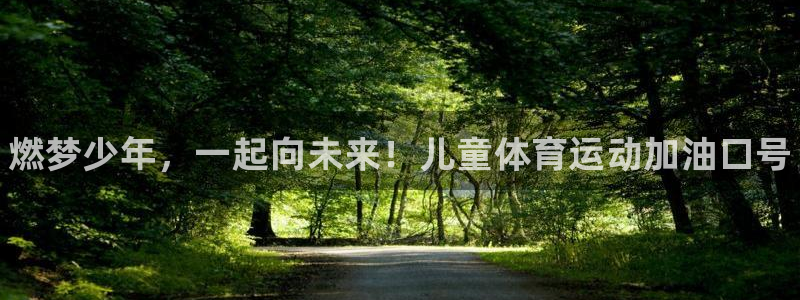k1体育十年平台：燃梦少年，一起向未来！儿童体育运动加油口号